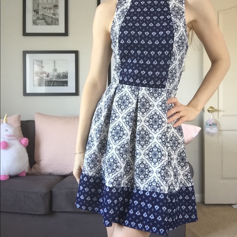 Dolce vita Italian riviera style dress by Rewind